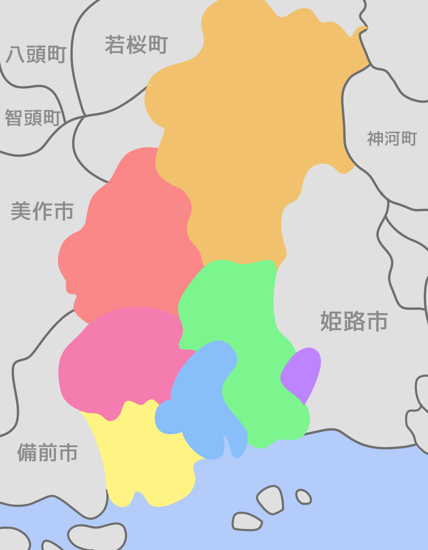 西播磨地図